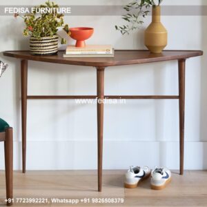Solid Wood Entry Table Drop Leaf Sofa Table Console Table With Seating