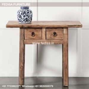 Champagne Console Table Upcycled Console Table Danberry Console Table