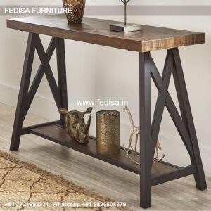 Long Skinny Console Table Mission Style Console Table Solid Wood Entry Table