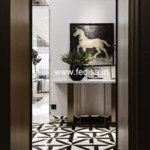 Half Moon Accent Table Brass Console Curved Glass Console Table