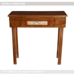 Portola Hills Console Table Mission Style Console Table Solid Wood Entry Table