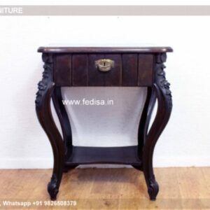 Bone Inlay Console Table Mission Style Console Table Solid Wood Entry Table
