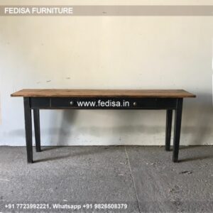 Whitewash Hall Table Long Thin Console Table Long White Console Table