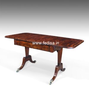 Console Tables Sofa Table With Shelves Burl Console Table