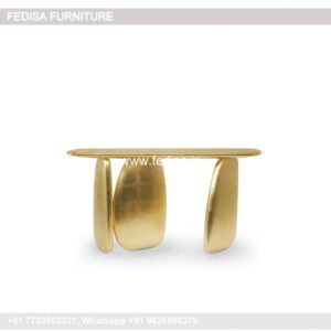 Edwardian Console Table Stone Top Console Table Rolling Console Table