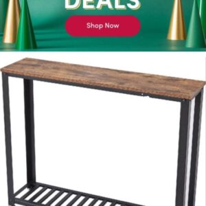 Console Drawer Table Solid Wood Sofa Table Pippard Console Table