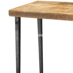 Whitewash Entry Table Half Moon Console Small Modern Console Table