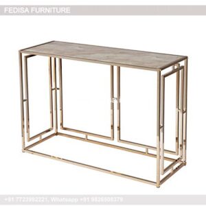Modern Marble Top Console Table Mission Style Sofa Table Sofa With Drop Down Table