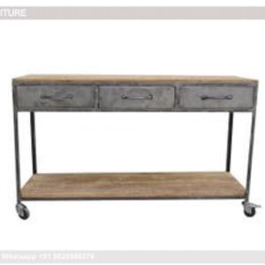Best Console Tables 2020 Distressed Wood Console Table Arianna Console Table