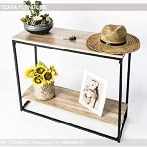 Chrome And Glass Sofa Table Distressed Wood Console Table Arianna Console Table