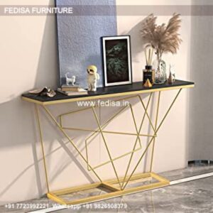 Butler Console Table Stone Top Console Table Rolling Console Table