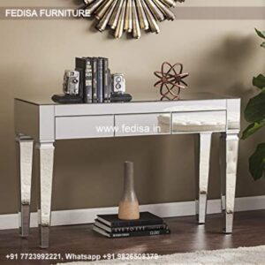 Acme Console Table Stone Top Console Table Rolling Console Table